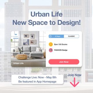  Calling all creative designers! A new classic design game lives from now to May 8th, 2024. We can’t wait to see your amazing designs light up our app home page! Join now and publish your fantastic design! #decormattersdesign #living #classic