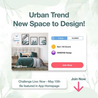  Calling all creative designers! A new classic design game lives from now to May 15th, 2024. We can’t wait to see your amazing designs light up our app home page! Join now and publish your fantastic design! #decormattersdesign #bedroom #classic