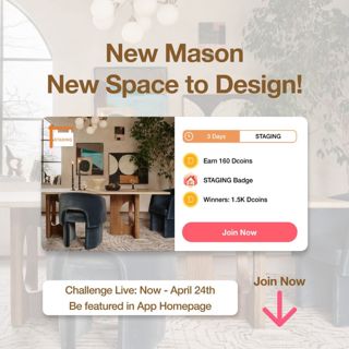 Calling all creative designers! A new virtual design game lives from now to April 24th, 2024. We can’t wait to see your amazing designs light up our app home page! Join now and publish your fantastic design! #decormattersdesign #dining #virtual