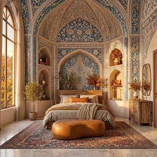 #aichallenge #dreamyoasis #bedroom #blue #serene #challenge #aigenerated