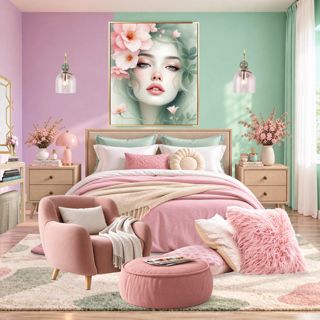 #classic #pastelvibes #dreamybedroom #softcolors #designgames #blissfulretreat