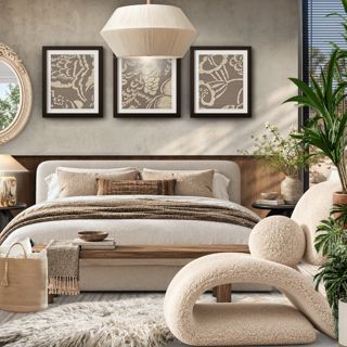 #limited #serenity #naturalelegance #dreamybedroom #designgames #sereneescape