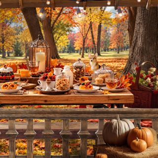 #throwback #autumndecor #cozyvibes #fallinspiration #natureescape #designgames #autumnpicnic #autumn