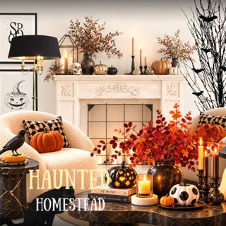 | C⃐o⃐z⃐y⃐ H⃐a⃐l⃐l⃐o⃐w⃐e⃐e⃐n⃐ | #cozyhalloween #myevent #corner  #tistheboo