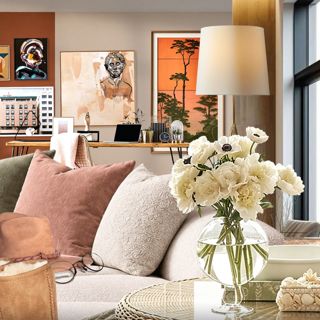 | Eclectic Nook | #pro #serene #naturalelements #cozyspace #designgames #naturesnook |