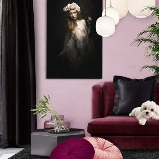 Plum Elegance.. #daily #dreamyroom #pinkvibes #modernchic #designgames #plumelegance
