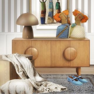 #daily #vintagevibes #freshdesign #colorpop #designgames #vibrantentryway