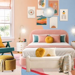 #limited #cozyhome #colorful #dreamy #retreat #designgames #chicbedroom