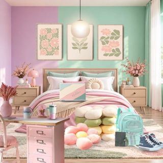 #classic #pastelvibes #dreamybedroom #softcolors #designgames #blissfulretreat