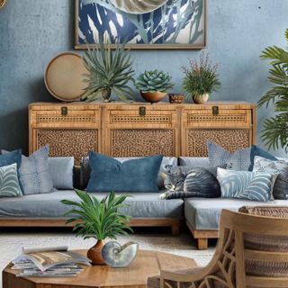 #daily #chillroom #blues #minimalist #serenity #designgames #softblue