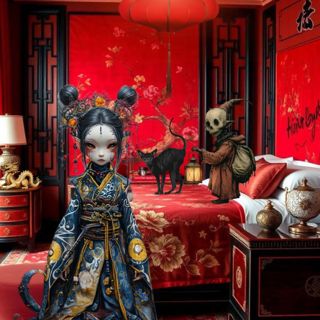 #ChineseHalloween #vacation #watercolors #zenvibes #designgames #hangzhou #China #travel #asian