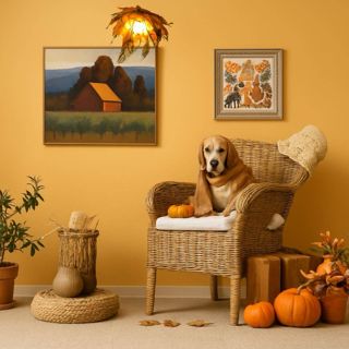#daily #autumndecor #cozycorner #fallinspiration #designgames #aigenerated