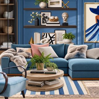 #classic #cozyvibes #homedecor #designgames #bluecomfort