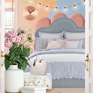 #limited #cozyhome #colorful #dreamy #retreat #designgames #chicbedroom
