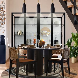 #series #diningstyle #earthytones #modernhome #designgames #cityloftdiningroom