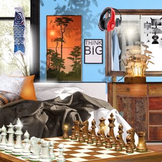 #daily #chicdesign #cozyhome #modernstyle #designgames #chicbedroom
