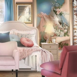 #limited #cozyhome #colorful #dreamy #retreat #designgames #chicbedroom